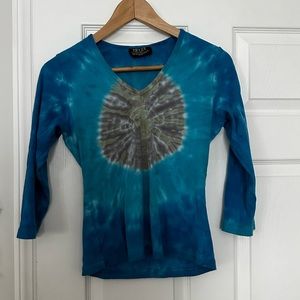 Tryst tie dye half sleeved shirt
